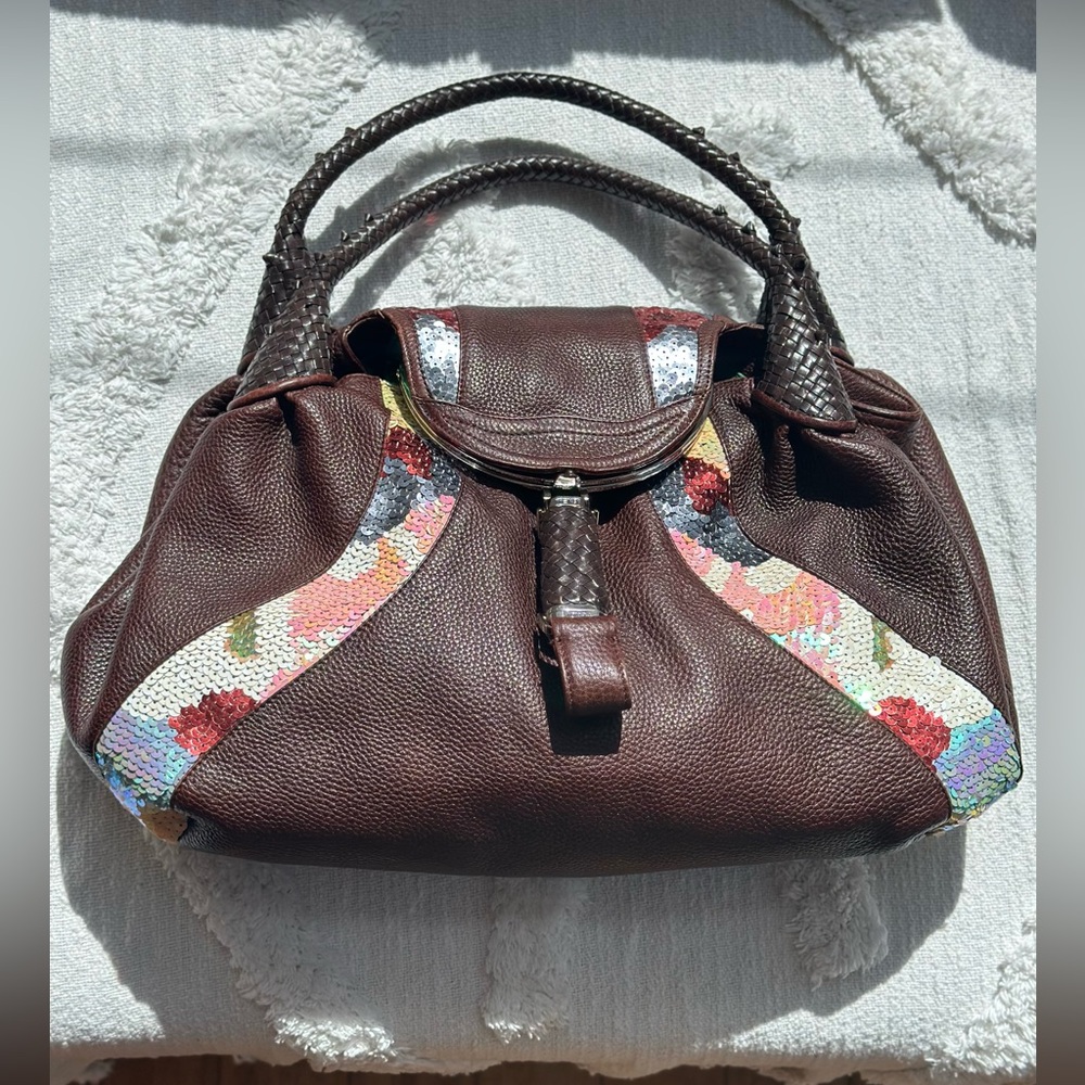 RARE Fendi Sequin Spy Bag